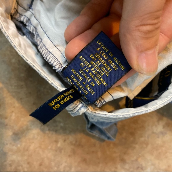 Polo by Ralph Lauren Blue Paisley Women Shorts - Picture 5 of 10